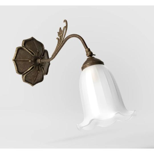 klasszikus elegans romantikus falikar lampa haloszoba uvegbura rez uvegburas virag forma polgari szecesszios antikolt opal uvegbura .jpg